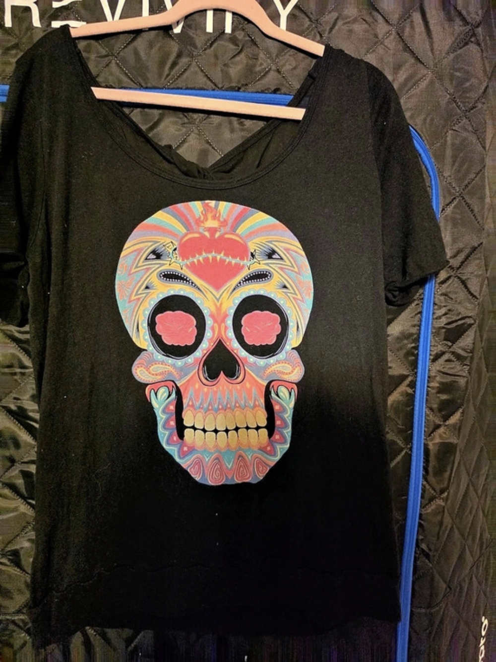 TORRID Skull Graphic Short Sleeve Tee Size 0